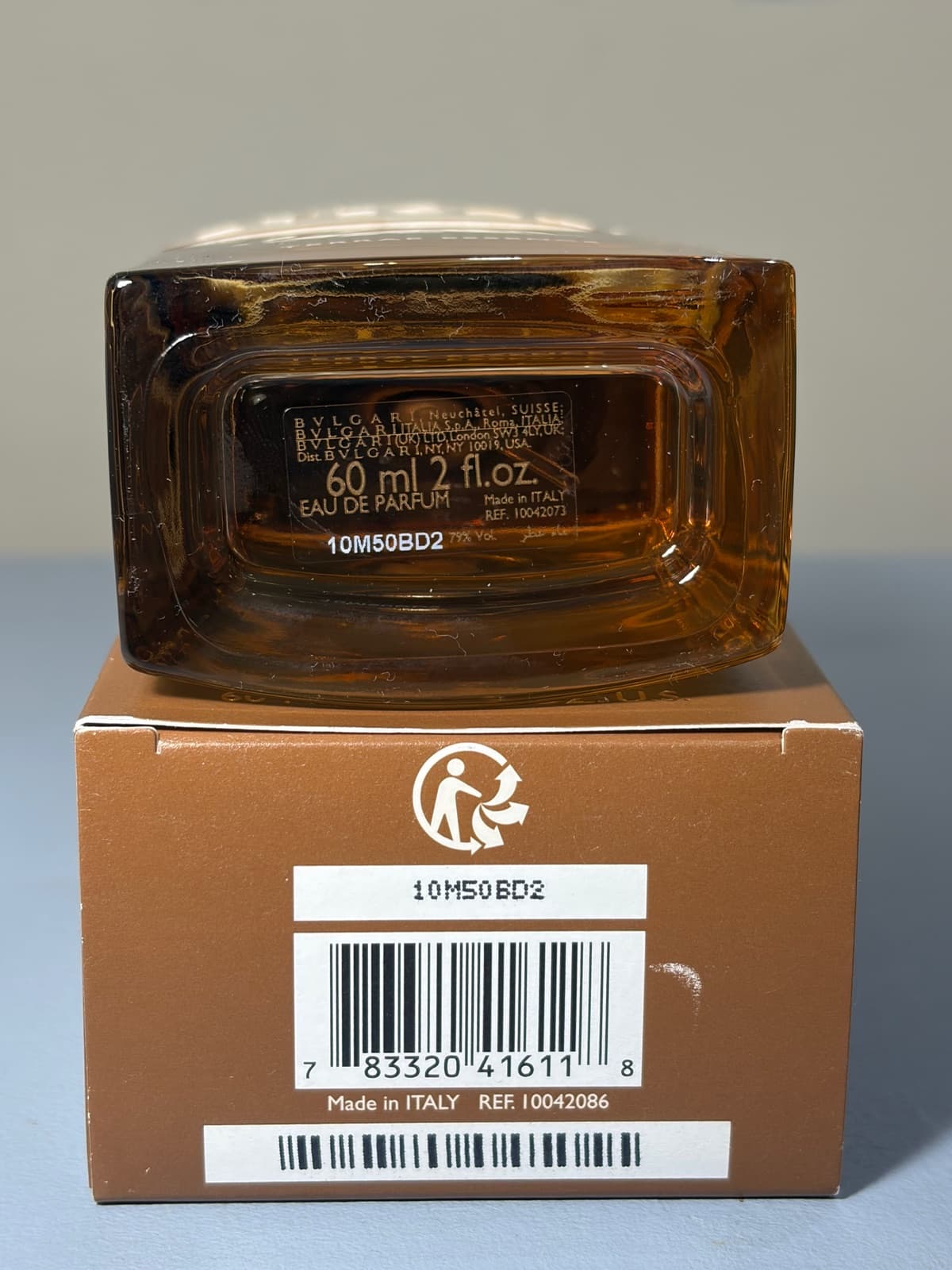 Bvlgari Man Terrae Essence: foto 3 de la botella